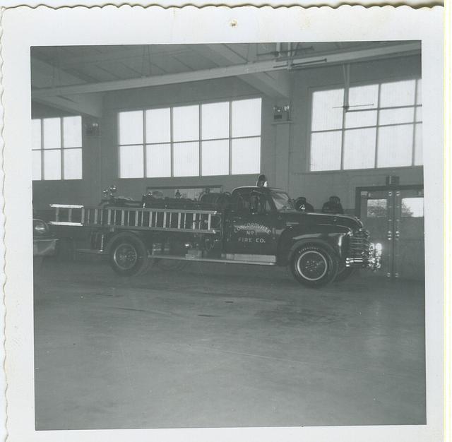59-1 1949 Chevy in the &quot;new&quot; fire house